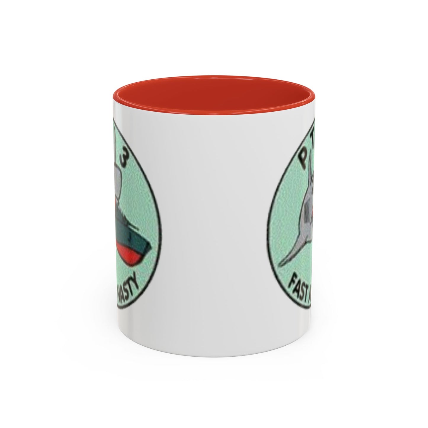 DNASM PTF-3 White Accent Mug by theGreenDragonTavern.shop