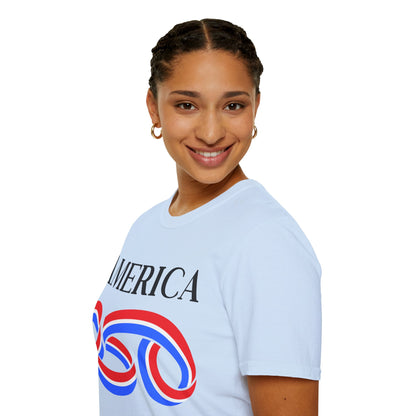 America 250 Black font, Light colors, Unisex T-Shirt by theGreenDragonTavern.shop