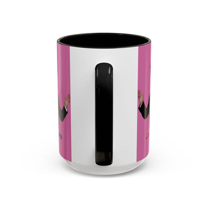 Trump...will be Trump Pink Accent Mug by theGreenDragonTavern.shop