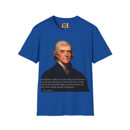 We hold these truths to be self-evident Dark colors Unisex T-Shirt by theGreenDragonTavern.shop