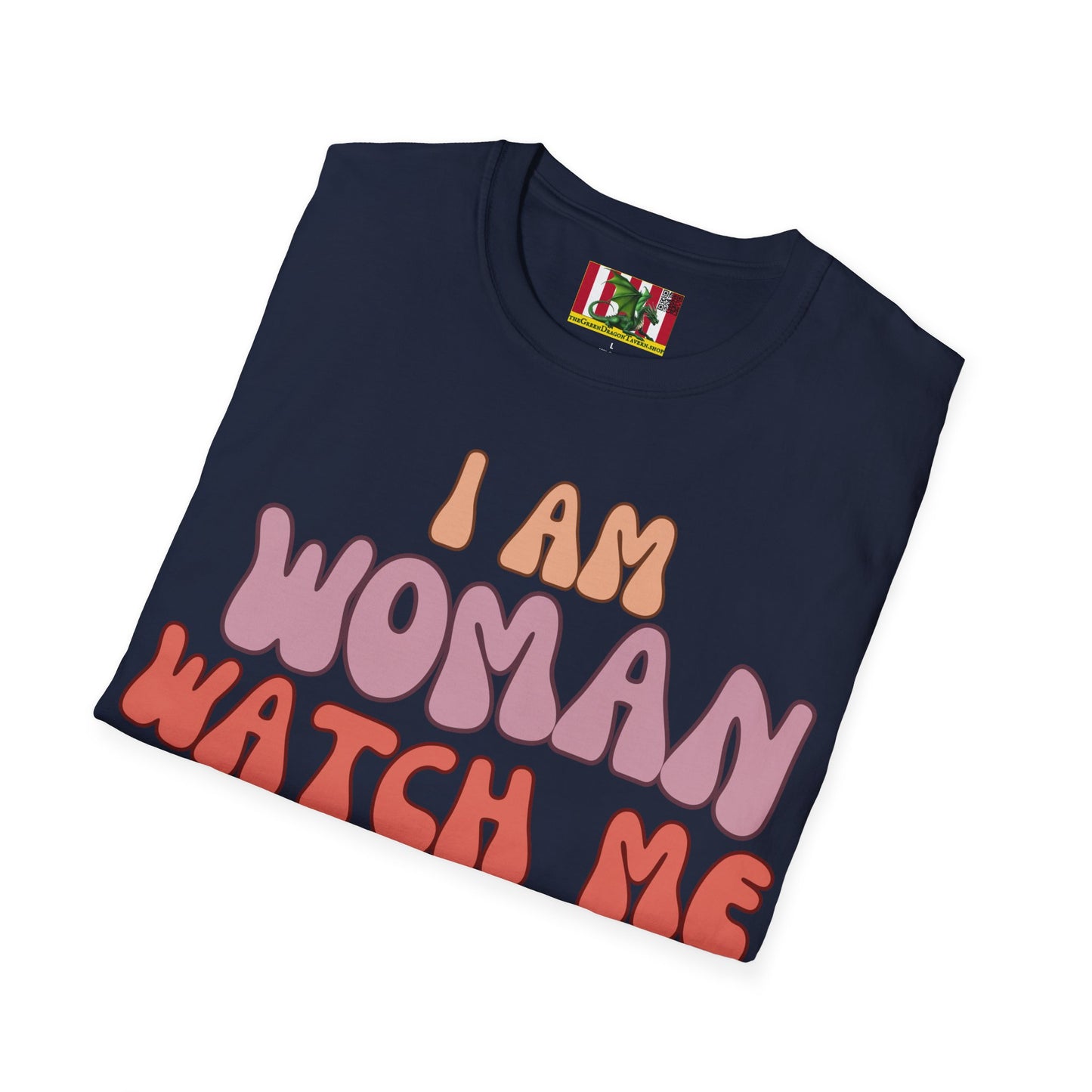 I Am Woman Watch Me Vote DKcolors Unisex T-Shirt by theGreenDragonTavern.shop