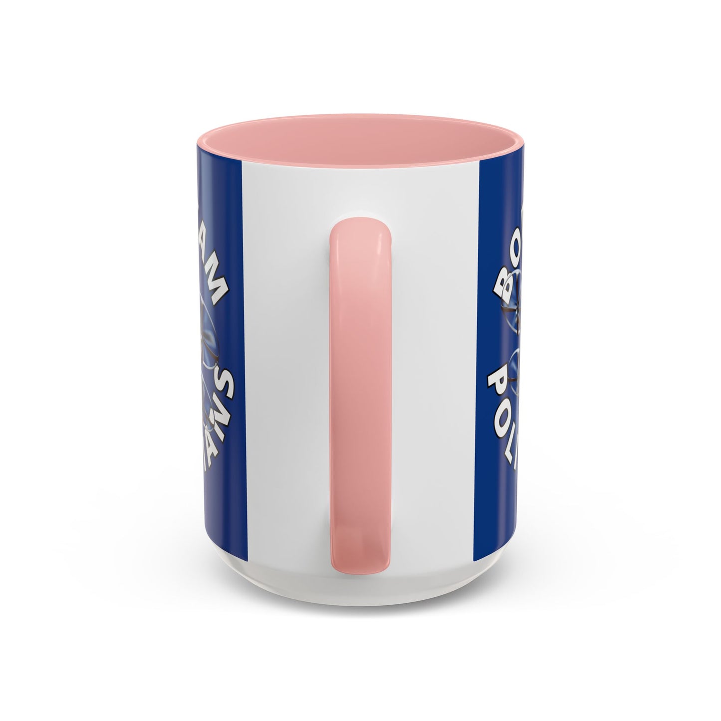 Bodycam the Politicians Drone Dark Blue Accent Mug by theGreenDragonTavern.shop