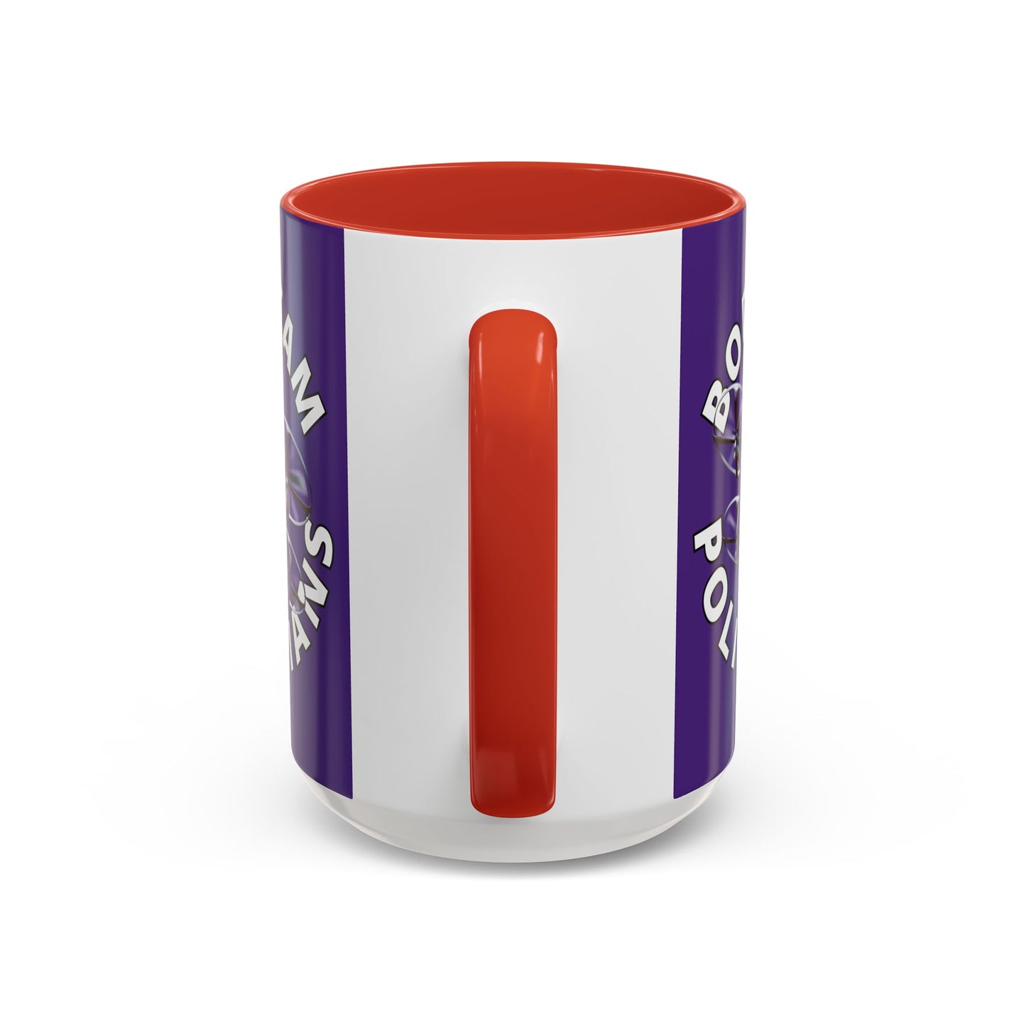 Bodycam the Politicians Drone Dark Purple Accent Mug by theGreenDragonTavern.shop