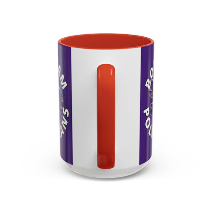 Bodycam the Politicians Drone Dark Purple Accent Mug by theGreenDragonTavern.shop