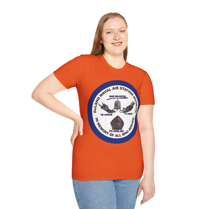 DNASM Student Art Navy Frame Lighter colors Unisex T-Shirt by theGreenDragonTavern.shop