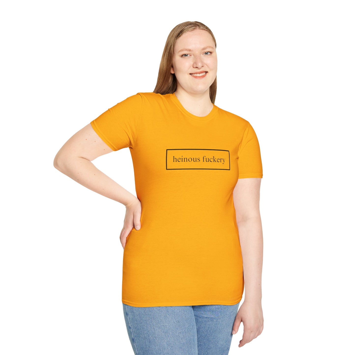 Heinous Fuckery Light colors Unisex T-Shirt by theGreenDragonTavern.shop