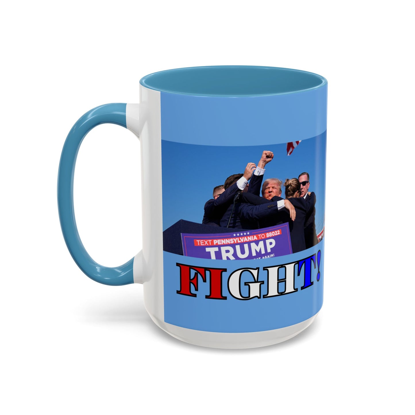 Fight! Accent Mug by theGreenDragonTavern.shop