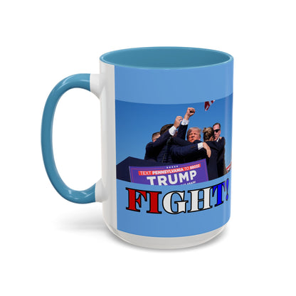 Fight! Accent Mug by theGreenDragonTavern.shop