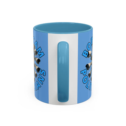 Bodycam the Politicians Cameras Blue Accent Mug by theGreenDragonTavern.shop