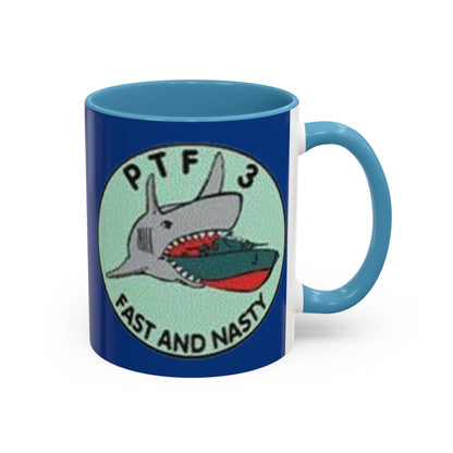 DNASM PTF-3 Blue Accent Mug by theGreenDragonTavern.shop