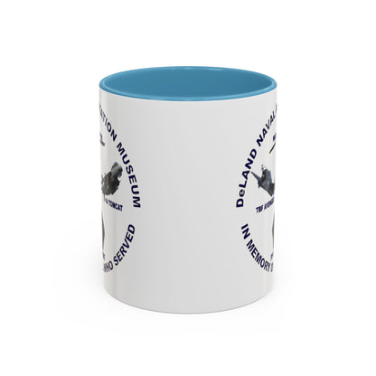 DNASM Student art White Accent Mug by theGreenDragonTavern.shop