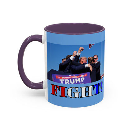 Fight! Accent Mug by theGreenDragonTavern.shop