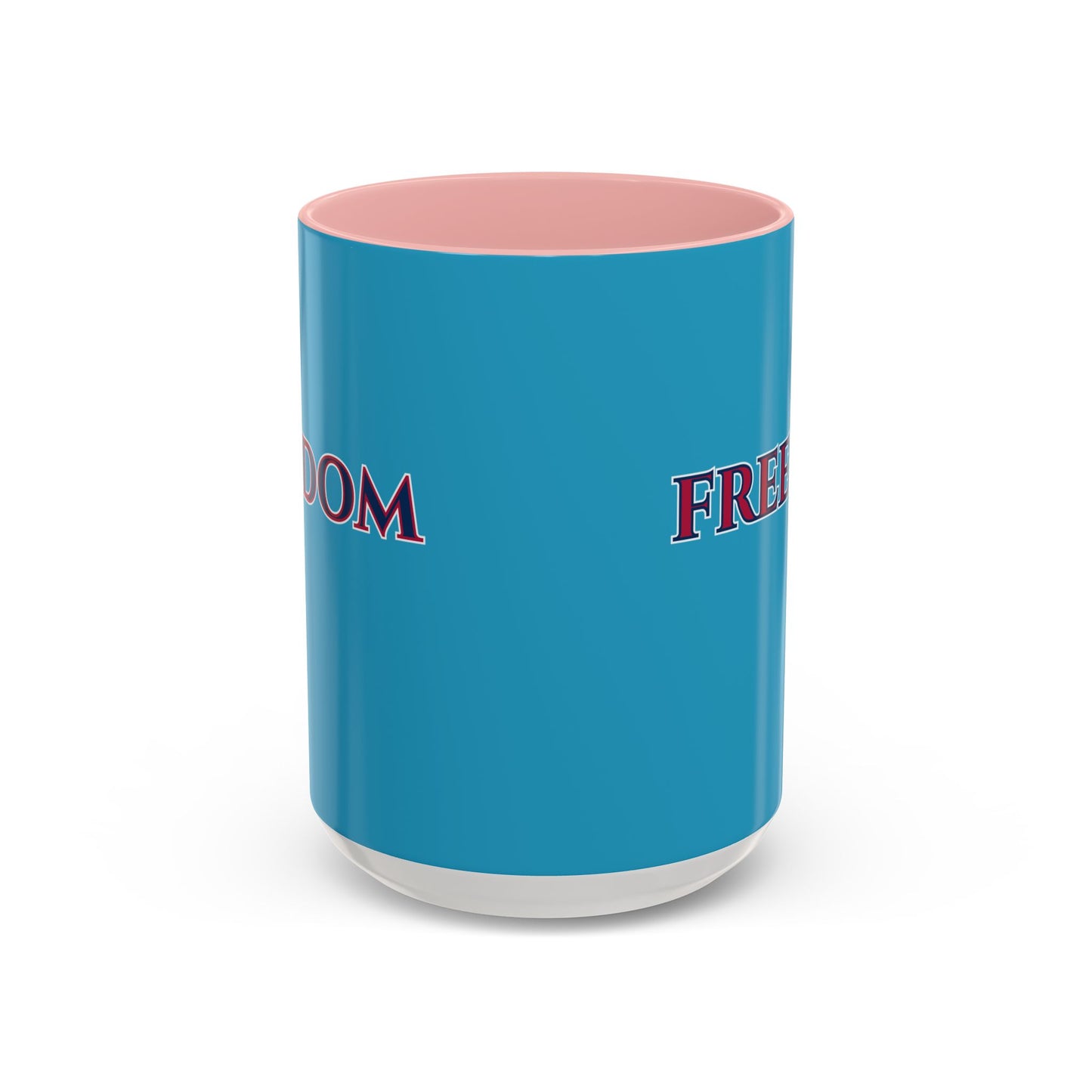 Freedom, Turquoise Accent Mug by theGreenDragonTavern.shop