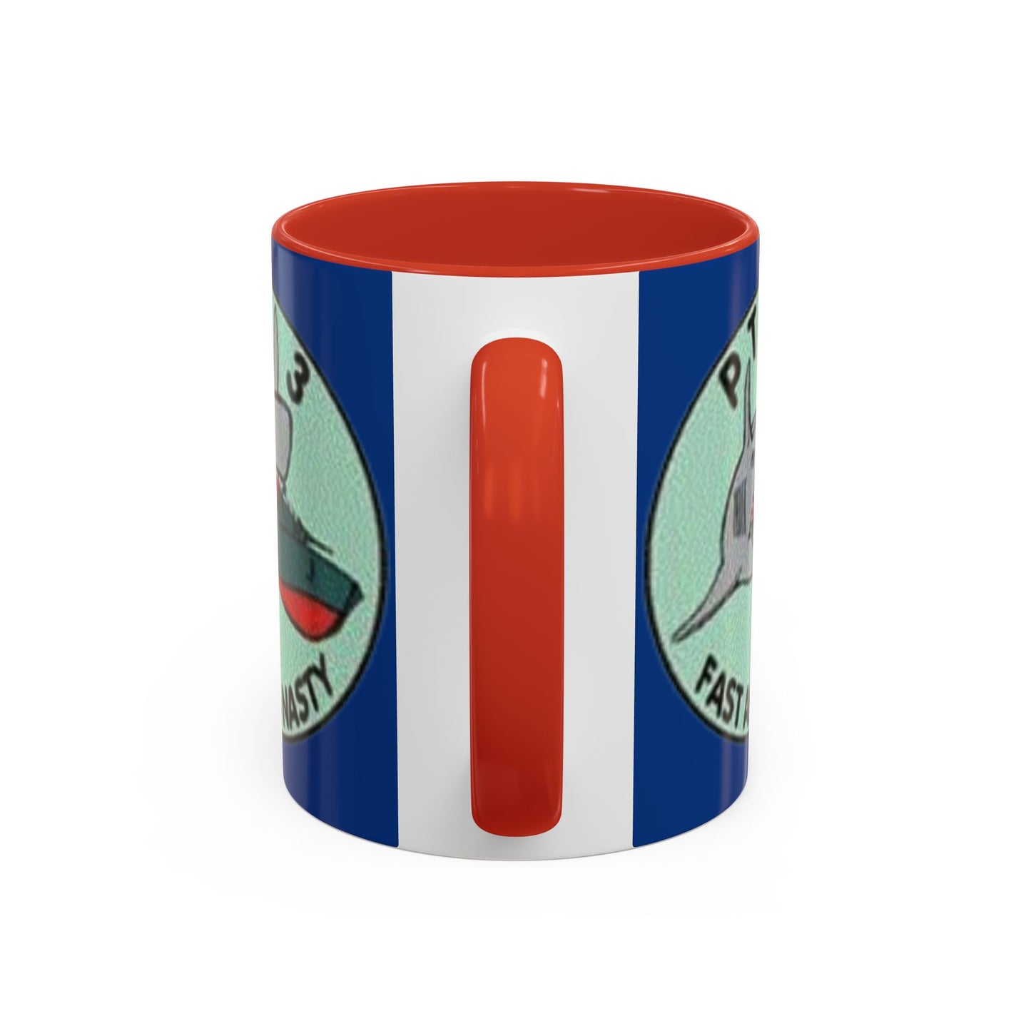 DNASM PTF-3 Blue Accent Mug by theGreenDragonTavern.shop