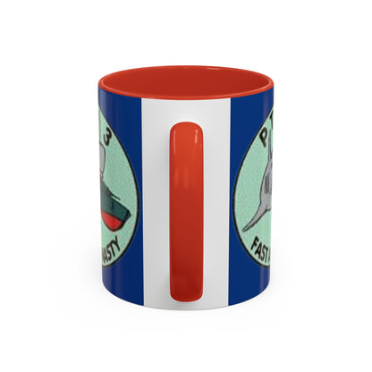 DNASM PTF-3 Blue Accent Mug by theGreenDragonTavern.shop