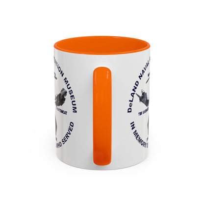 DNASM Student art White Accent Mug by theGreenDragonTavern.shop