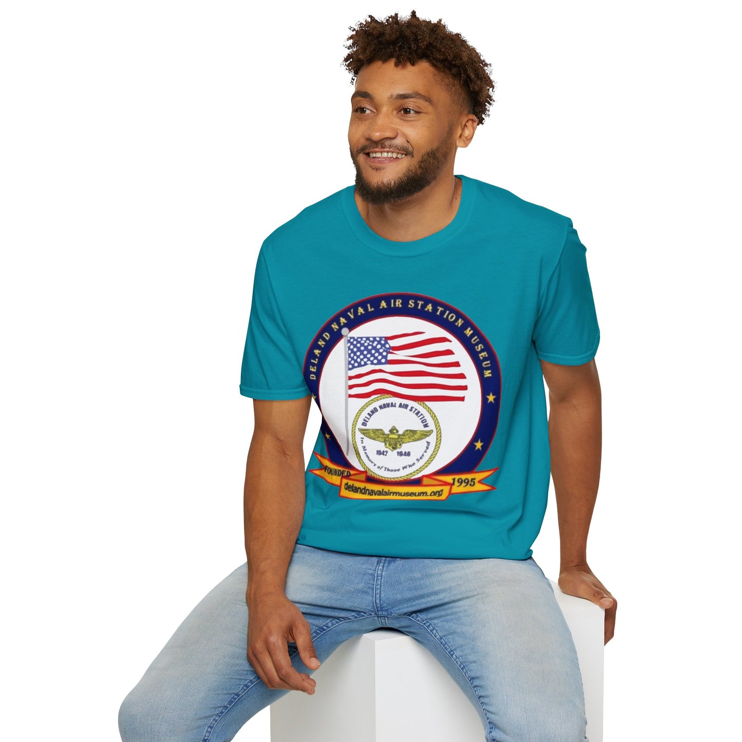 DeLand Naval Air Station Museum Darker Colors Unisex T-Shirt by theGreenDragonTavern.shop