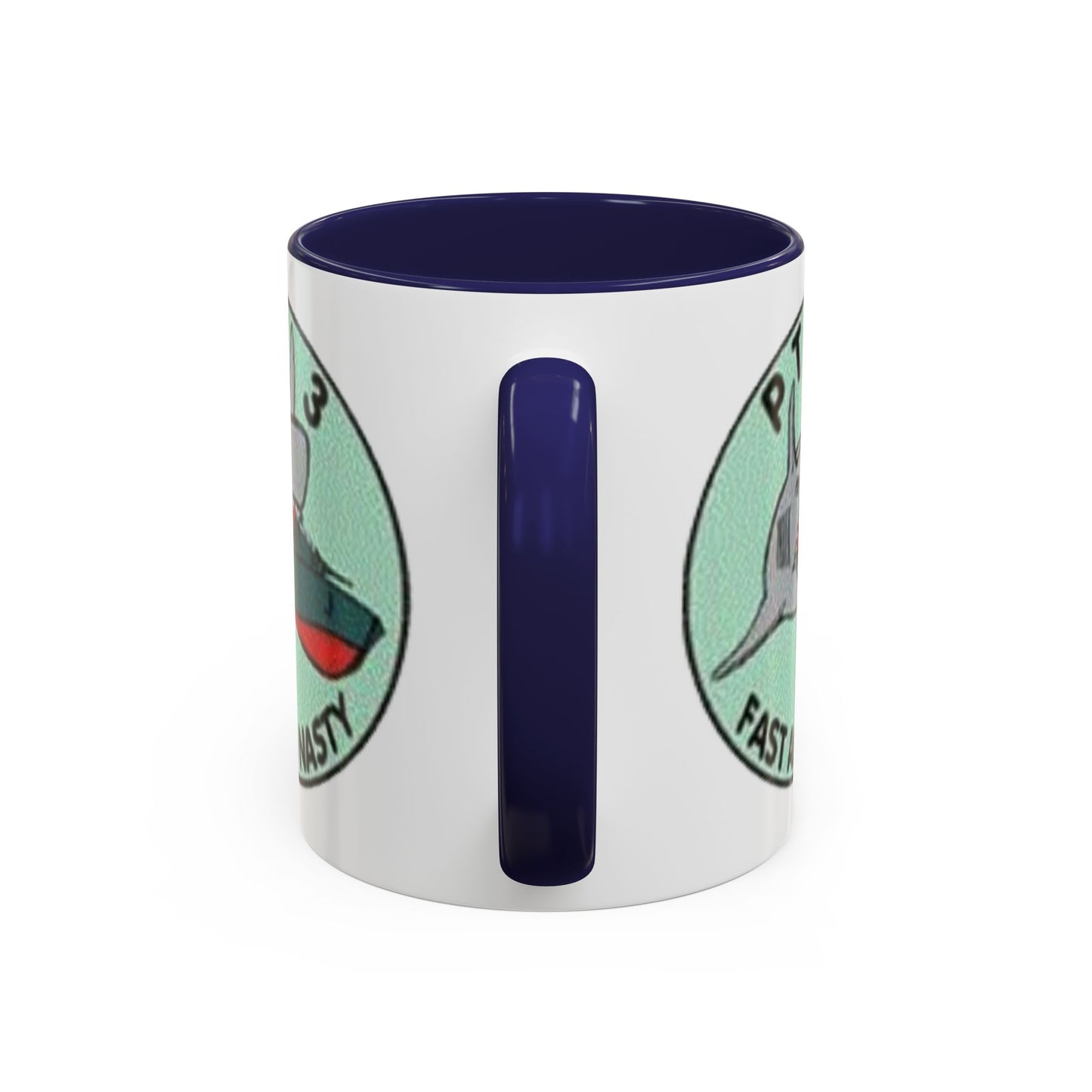 DNASM PTF-3 White Accent Mug by theGreenDragonTavern.shop