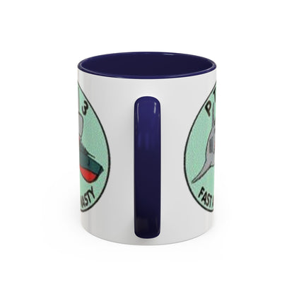 DNASM PTF-3 White Accent Mug by theGreenDragonTavern.shop