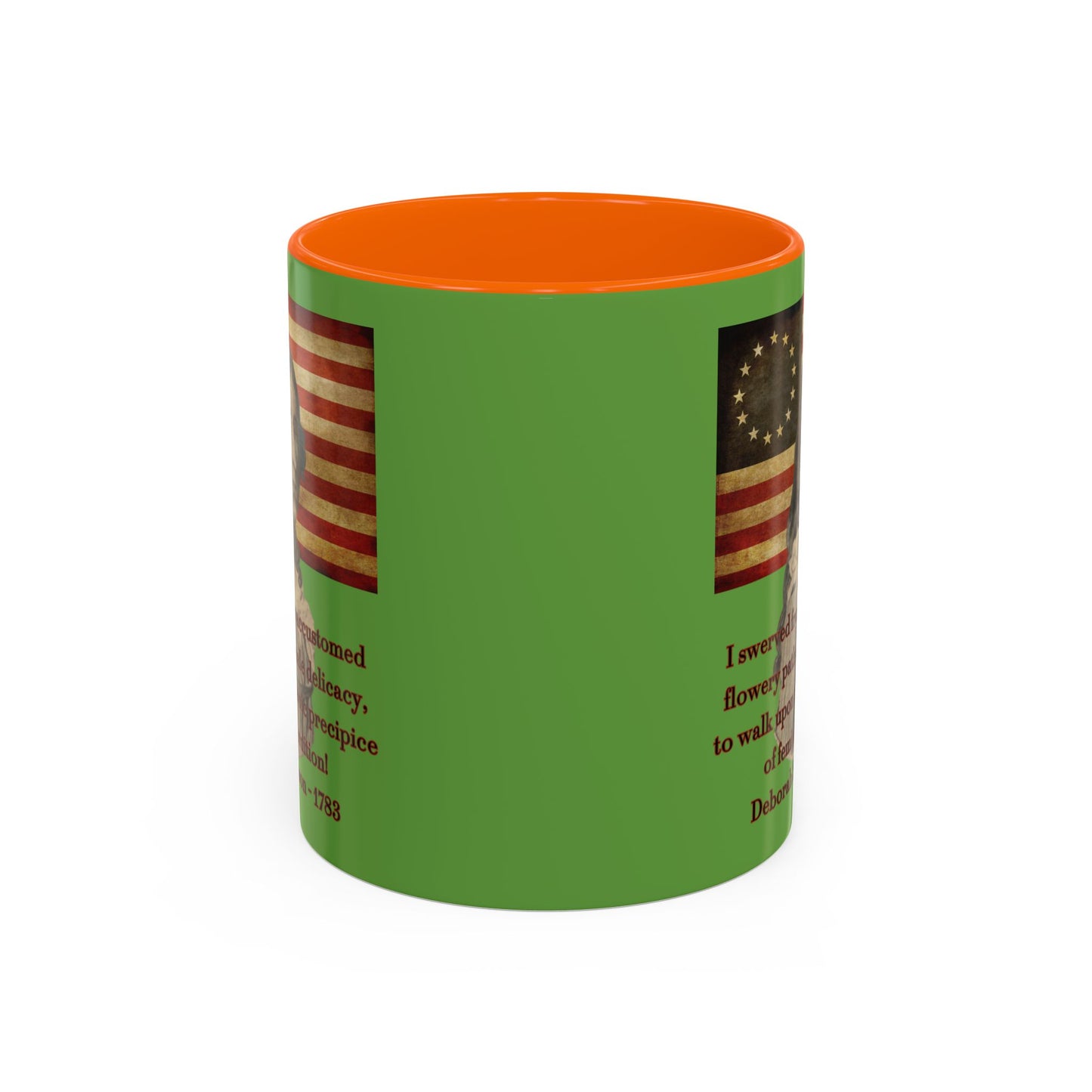 Deborah Sampson, America's Mulan Green Accent Mug by theGreenDragonTavern.shop