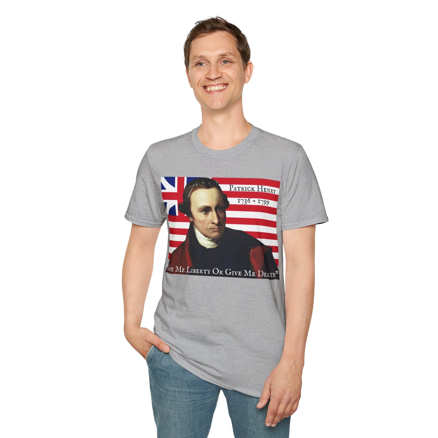 Patrick Henry LTcolors Unisex T-Shirt by theGreenDragonTavern.shop