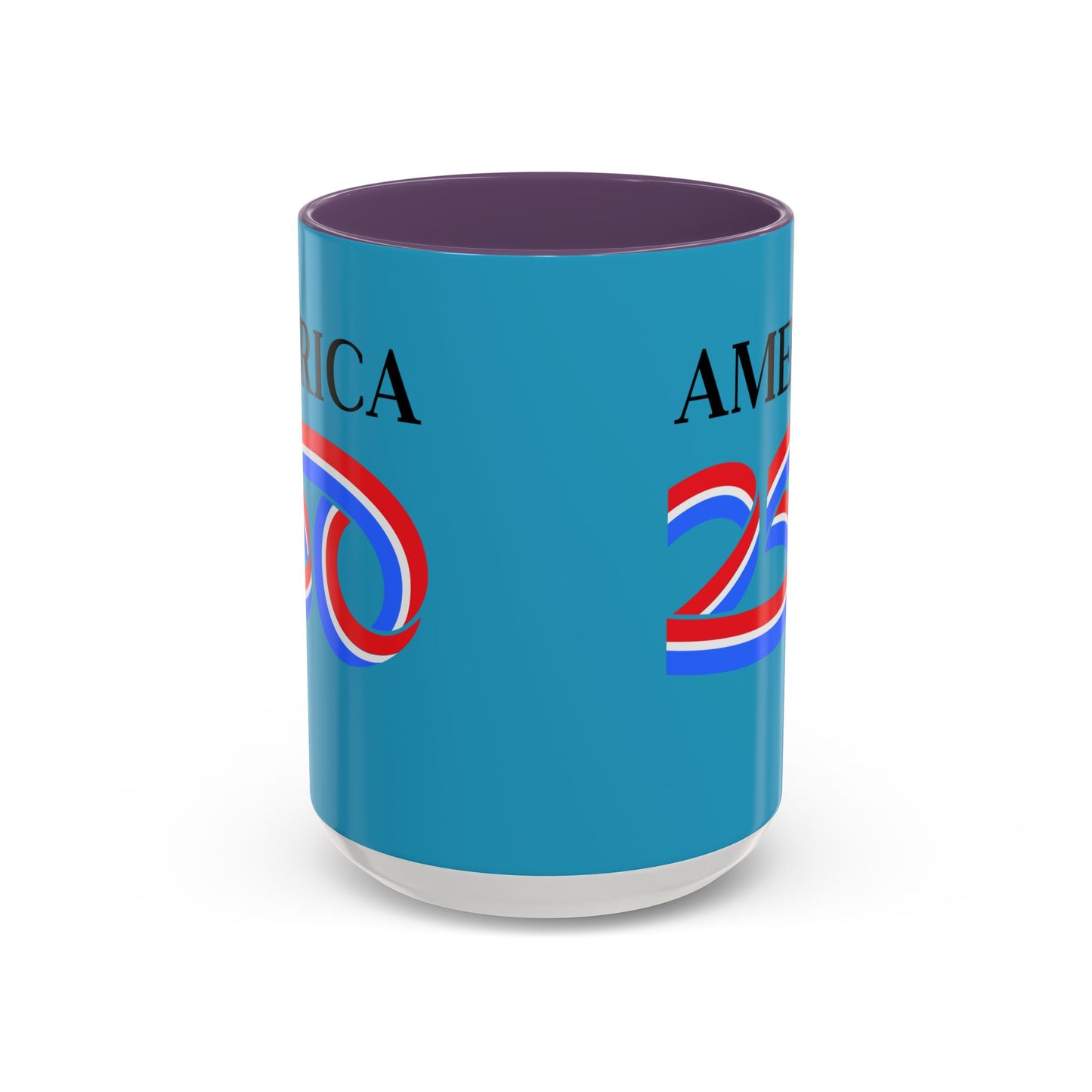 America 250 Turquoise Accent Mug by theGreenDragonTavern.shop