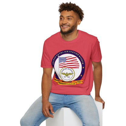 DeLand Naval Air Station Museum Lighter Colors Unisex T-Shirt by theGreenDragonTavern.shop