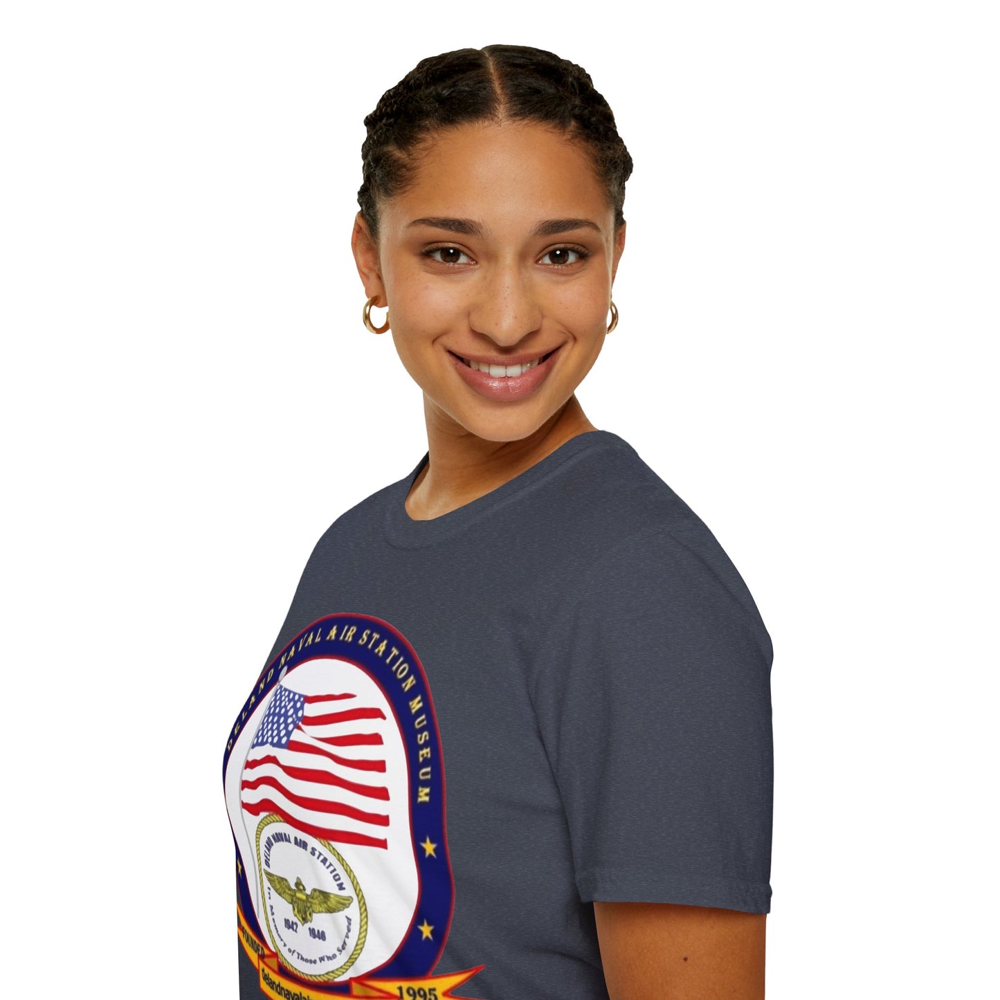 DeLand Naval Air Station Museum Darker Colors Unisex T-Shirt by theGreenDragonTavern.shop