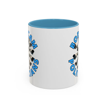 Bodycam the Politicians Cameras White Accent Mug by theGreenDragonTavern.shop