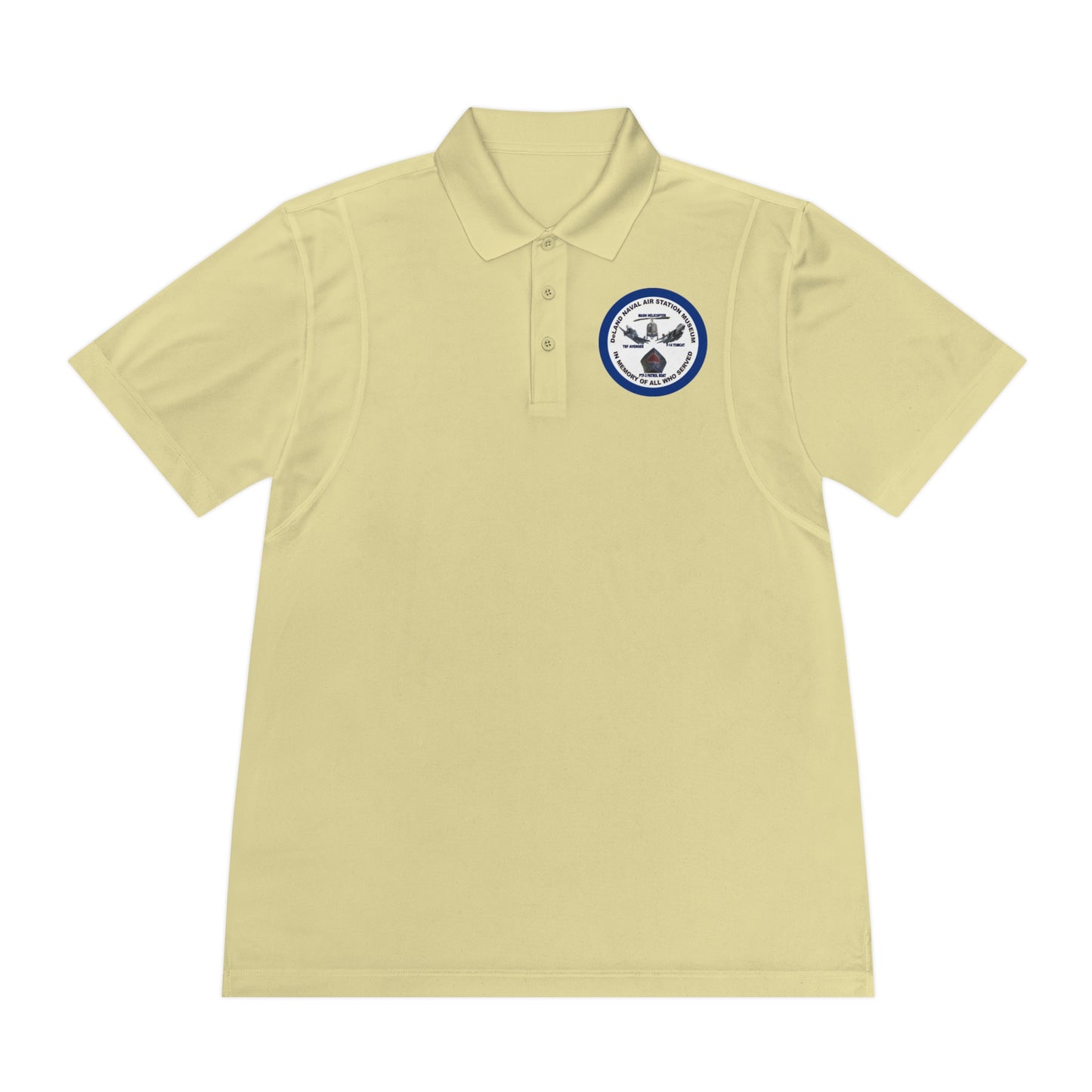 DNASM Student Art Navy Frame Sport Polo Shirt by theGreenDragonTavern.shop