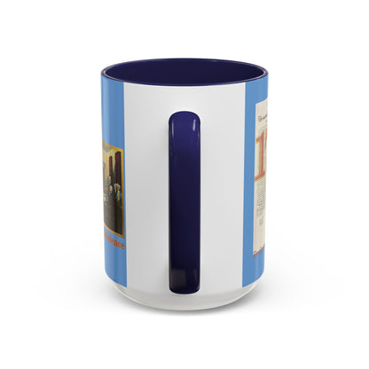 Declaration of Independence Light Blue Accent Mug by theGreenDragonTavern.shop