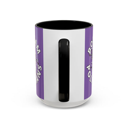 Bodycam the Politicians Drone Light Purple Accent Mug by theGreenDragonTavern.shop