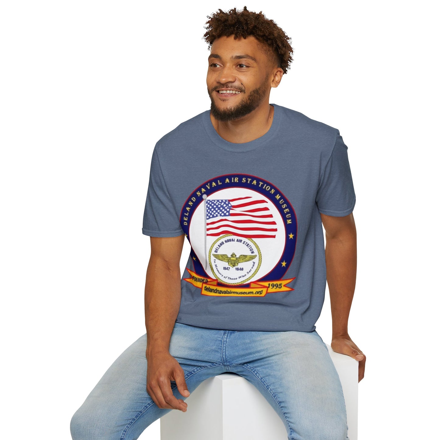DeLand Naval Air Station Museum Darker Colors Unisex T-Shirt by theGreenDragonTavern.shop