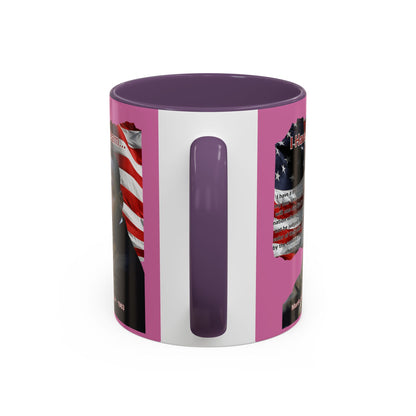 "I Have a Dream" MLKJr Pink Accent Mug by theGreenDragonTavern.shop