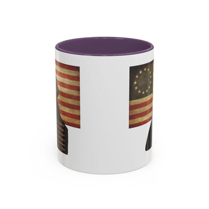 Washington's Earnest Prayer White Accent Mug by theGreenDragonTavern.shop