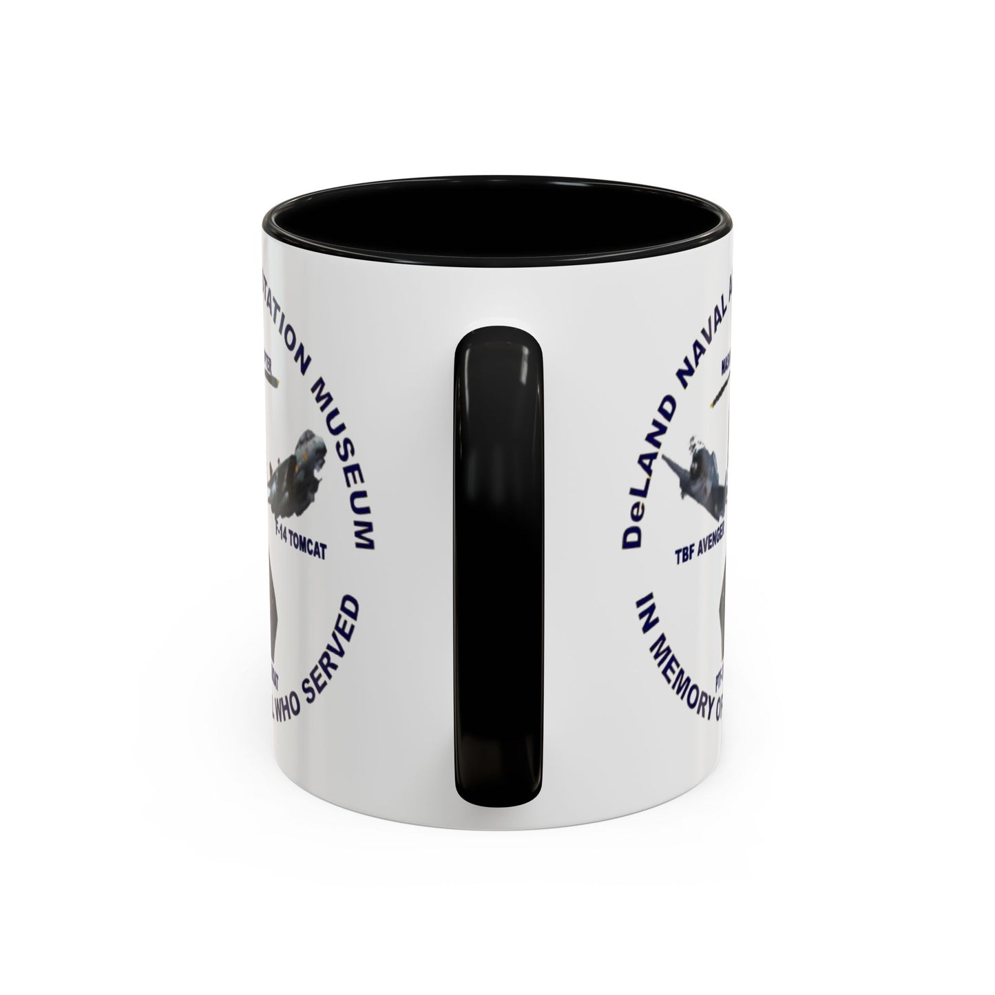 DNASM Student art White Accent Mug by theGreenDragonTavern.shop