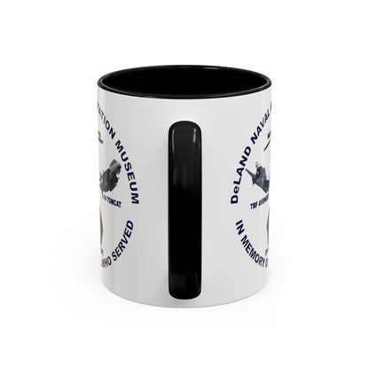 DNASM Student art White Accent Mug by theGreenDragonTavern.shop