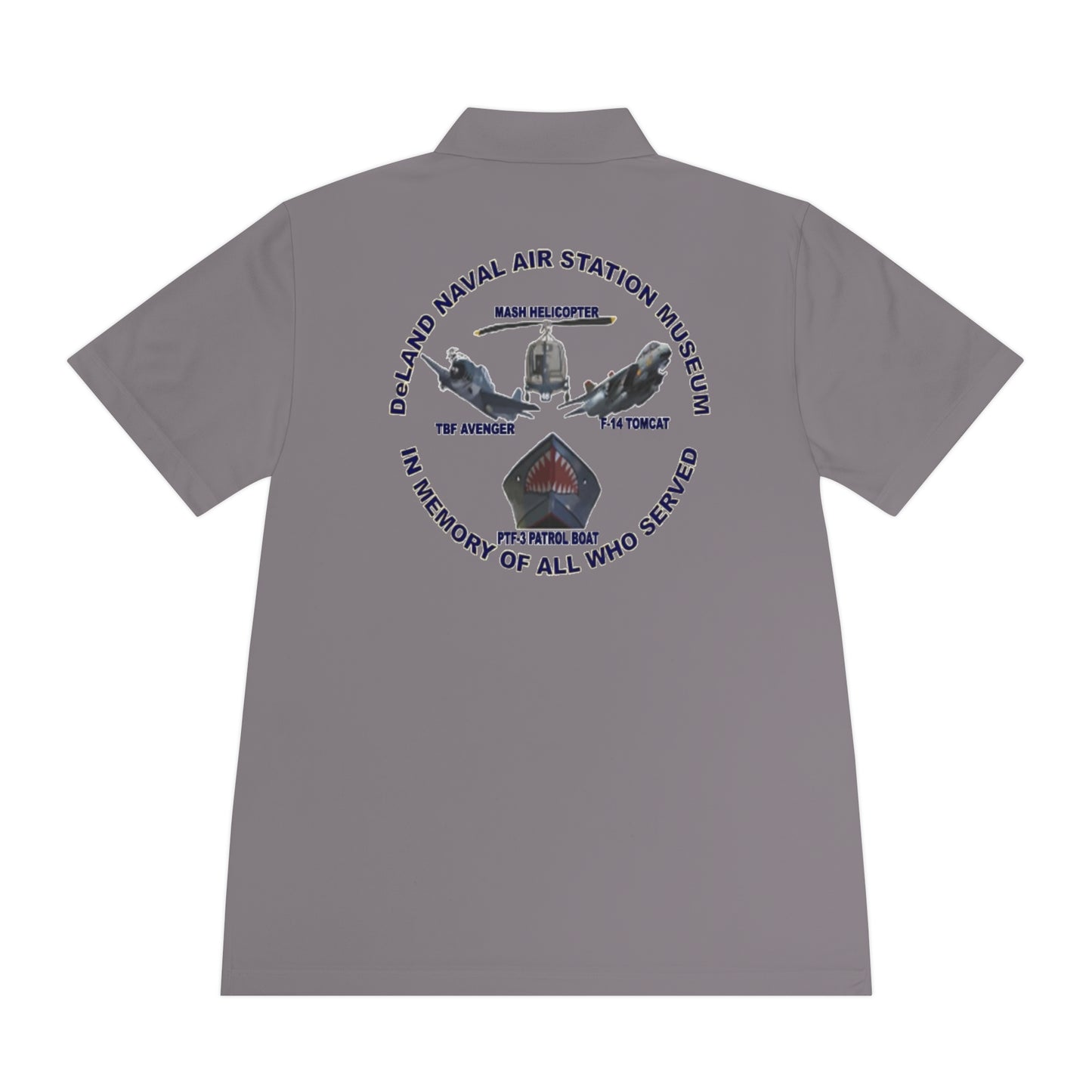 DNASM Student Art 2-Sided Sport Polo Shirt by theGreenDragonTavern.shop