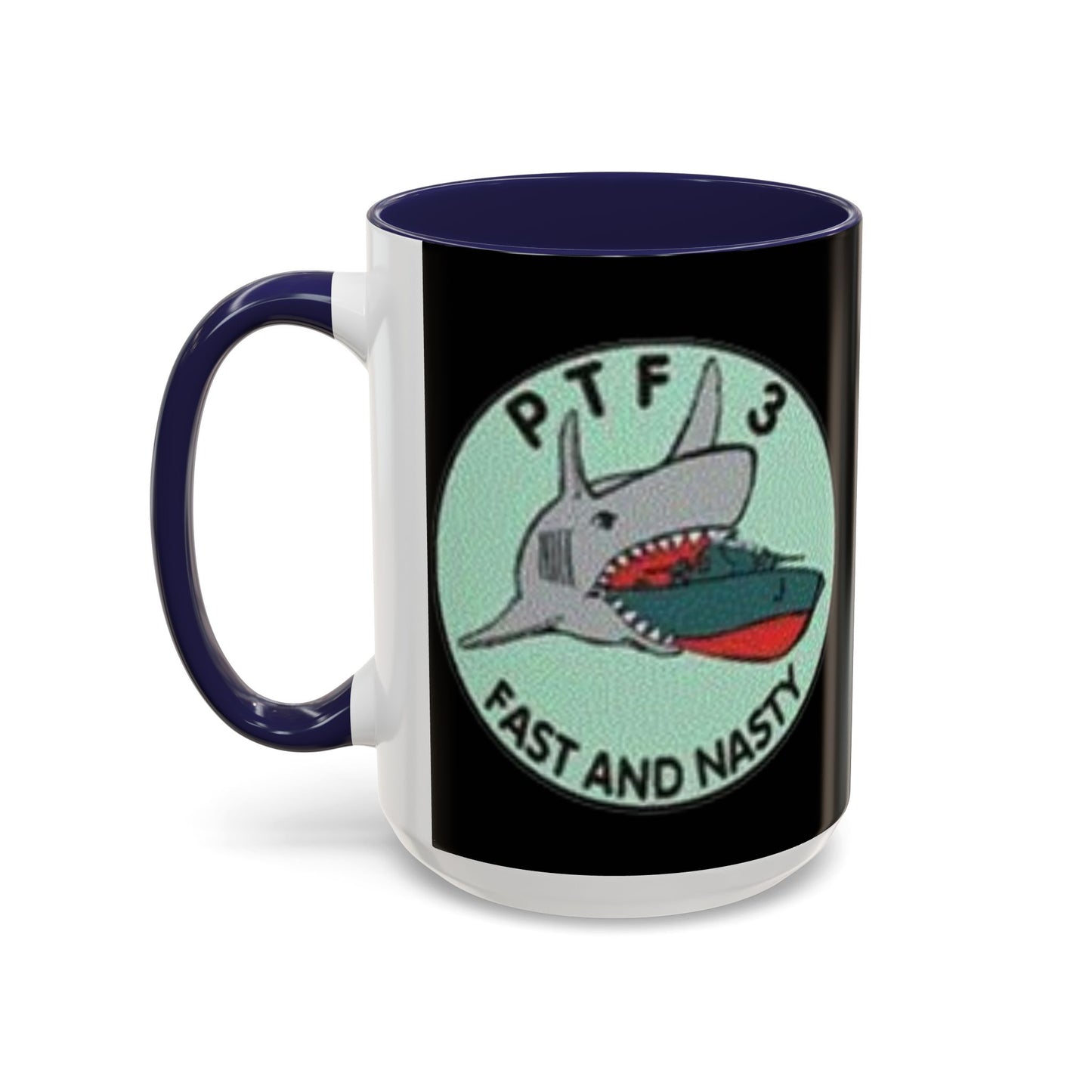 DNASM PTF-3 Black Accent Mug by theGreenDragonTavern.shop