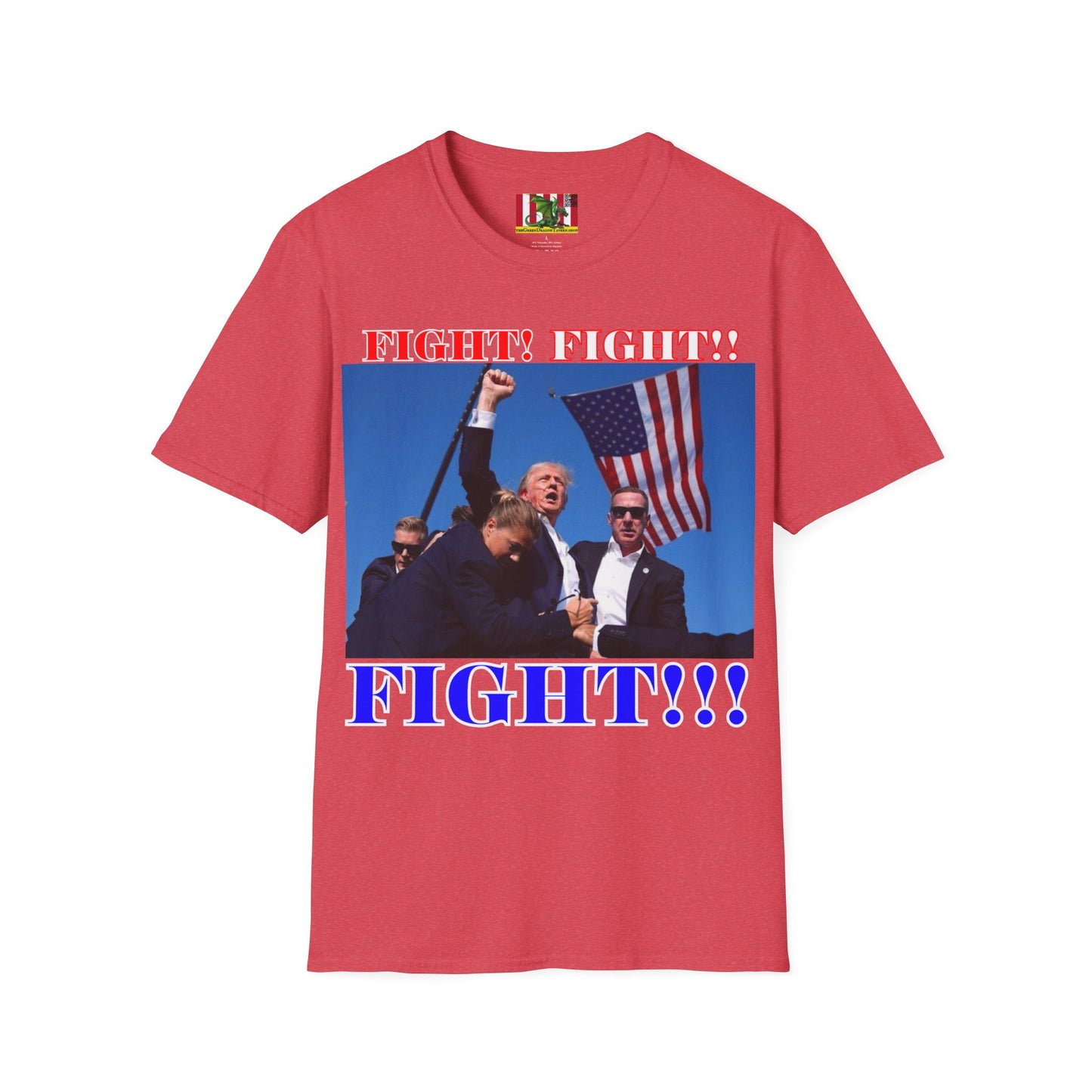 FIGHT! FIGHT!! FIGHT!!! LTcolors Unisex T-Shirt by theGreenDragonTavern.shop