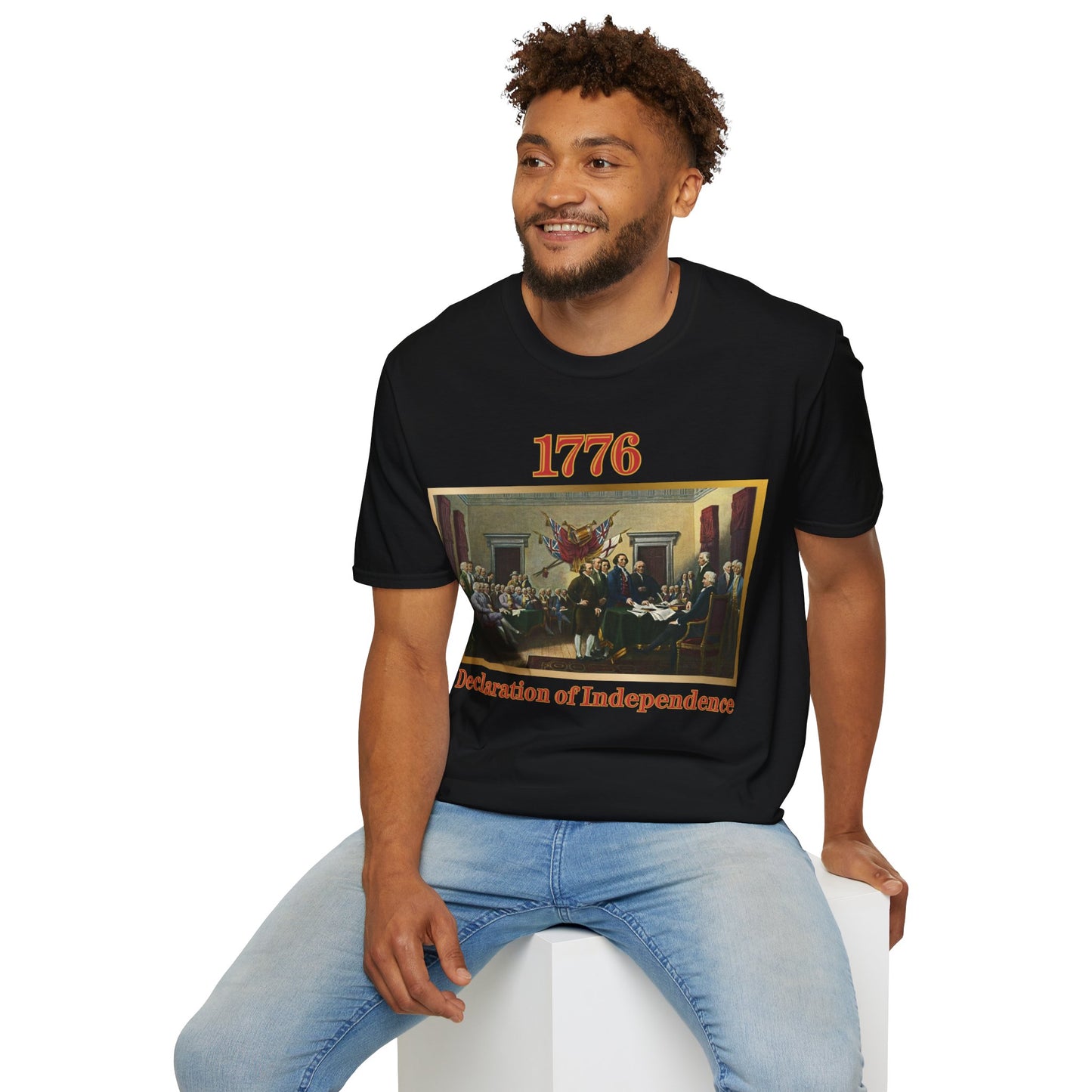 Declaration of Independence Dark colors Unisex T-Shirt by theGreenDragonTavern.shop