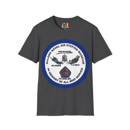 DNASM Student Art Navy Frame Darker colors Unisex T-Shirt by theGreenDragonTavern.shop