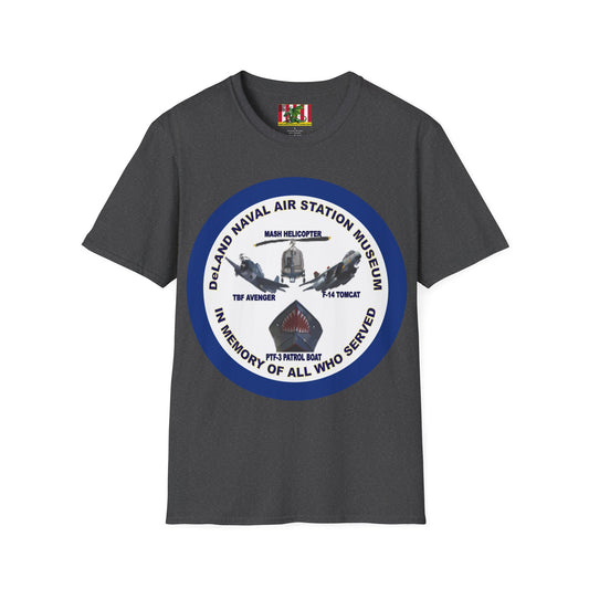 DNASM Student Art Navy Frame Darker colors Unisex T-Shirt by theGreenDragonTavern.shop