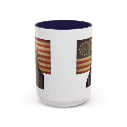 Washington's Earnest Prayer White Accent Mug by theGreenDragonTavern.shop