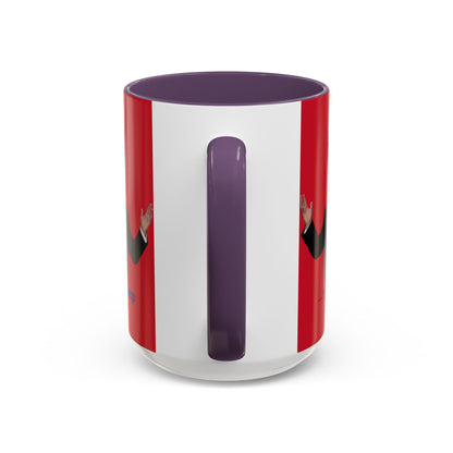 Trump...will be Trump Red Accent Mug by theGreenDragonTavern.shop