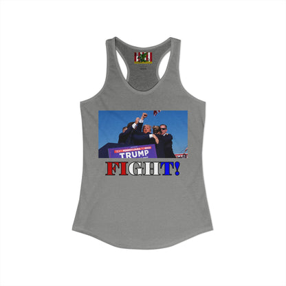 Fight! Women's Racerback Tank Top by theGreenDragonTavern.shop