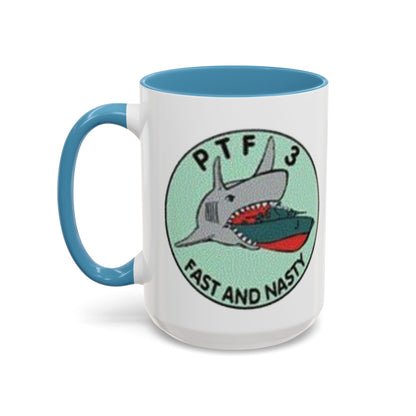 DNASM PTF-3 White Accent Mug by theGreenDragonTavern.shop