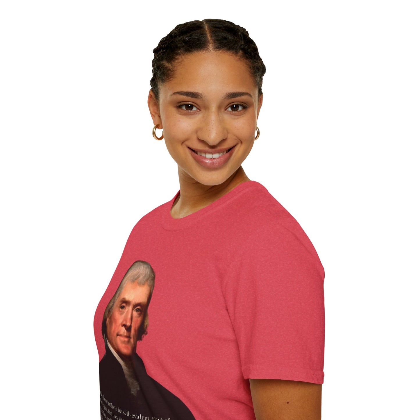 We hold these truths to be self-evident Light colors Unisex T-Shirt by theGreenDragonTavern.shop