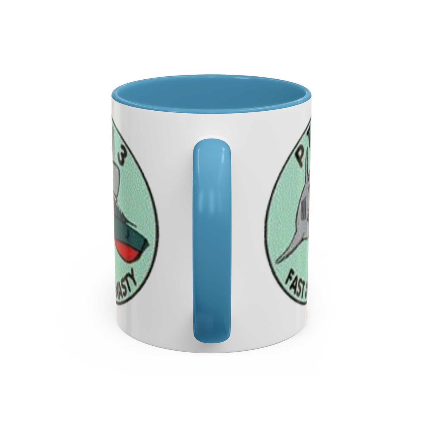 DNASM PTF-3 White Accent Mug by theGreenDragonTavern.shop