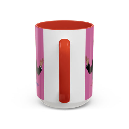 Trump...will be Trump Pink Accent Mug by theGreenDragonTavern.shop